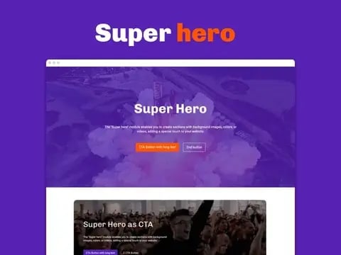 Super Hero Module